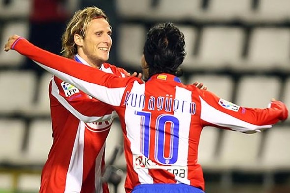 Forlán y Aguero